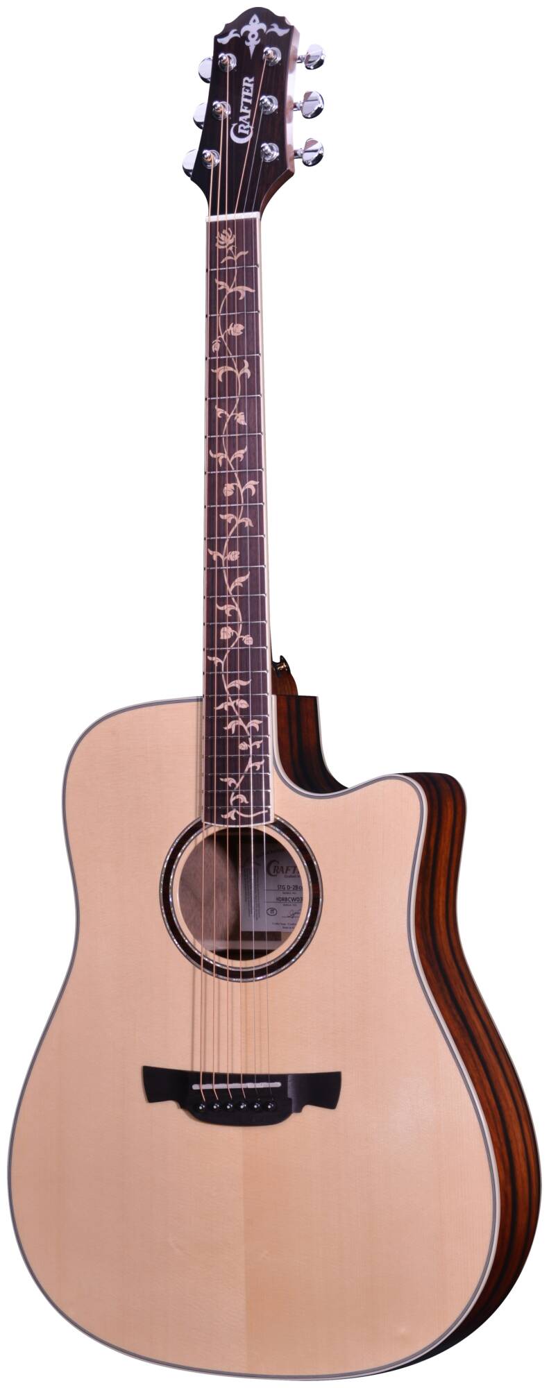 Электроакустическая гитара Crafter STG D -28ce — корпус и детали