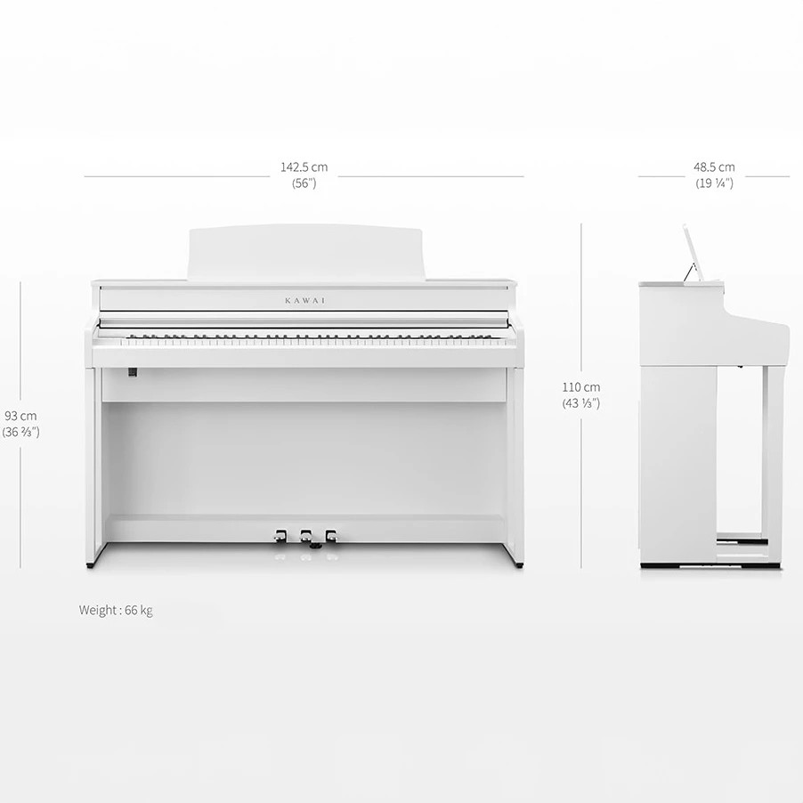 Цифровое пианино Kawai CA501 W - фото 4