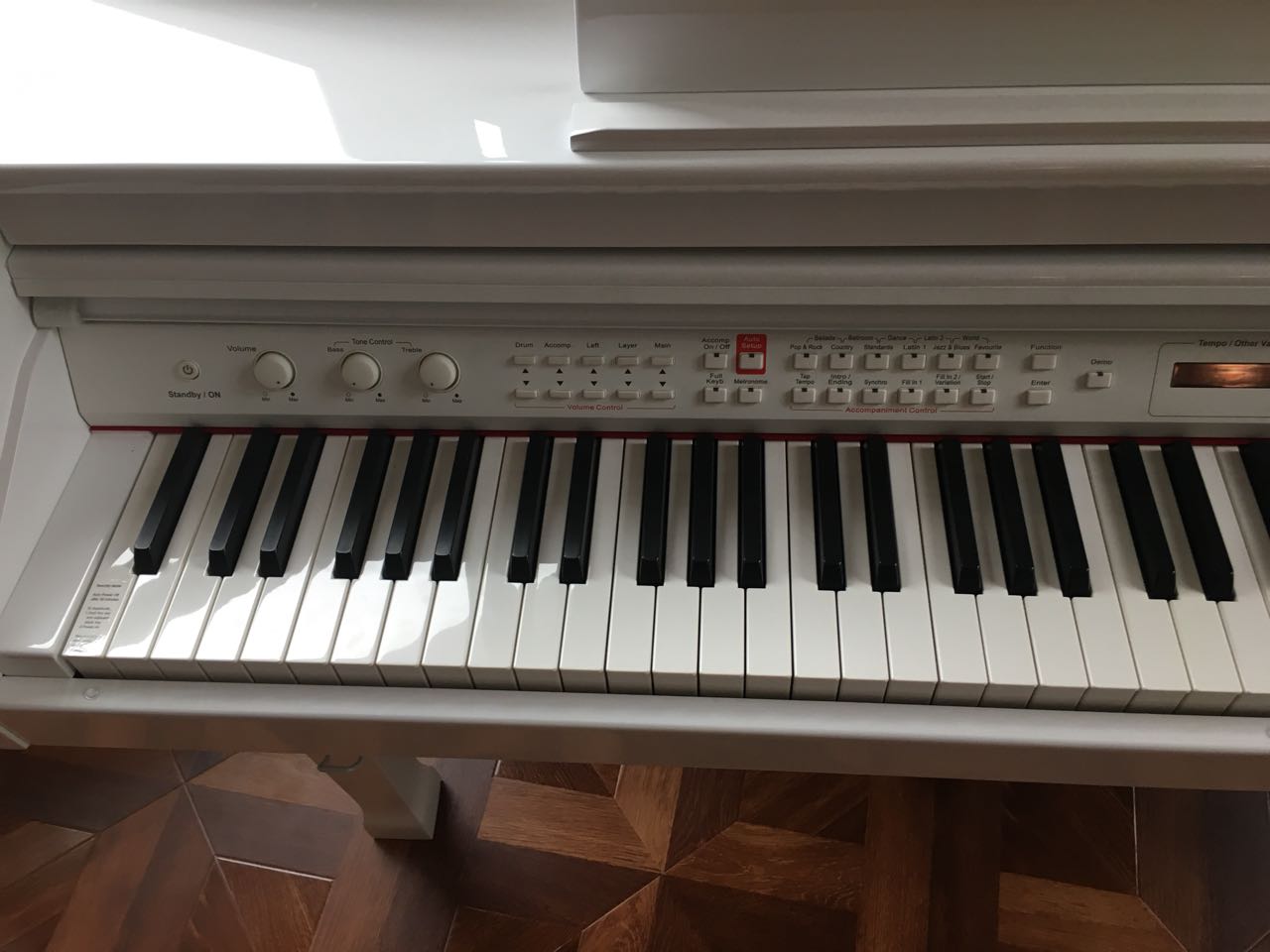 Цифровой рояль Orla Grand-120 White - фото 2