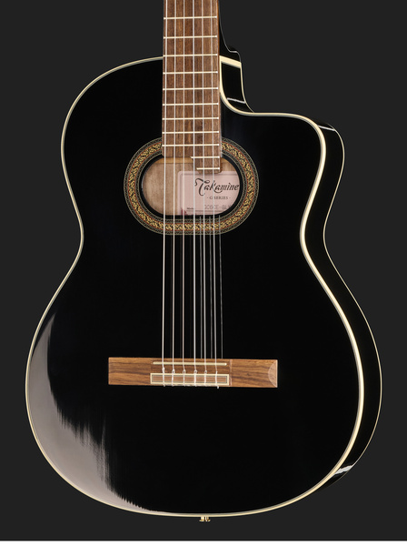 Классическая гитара Takamine GC6CE BLK — корпус и детали - фото 3