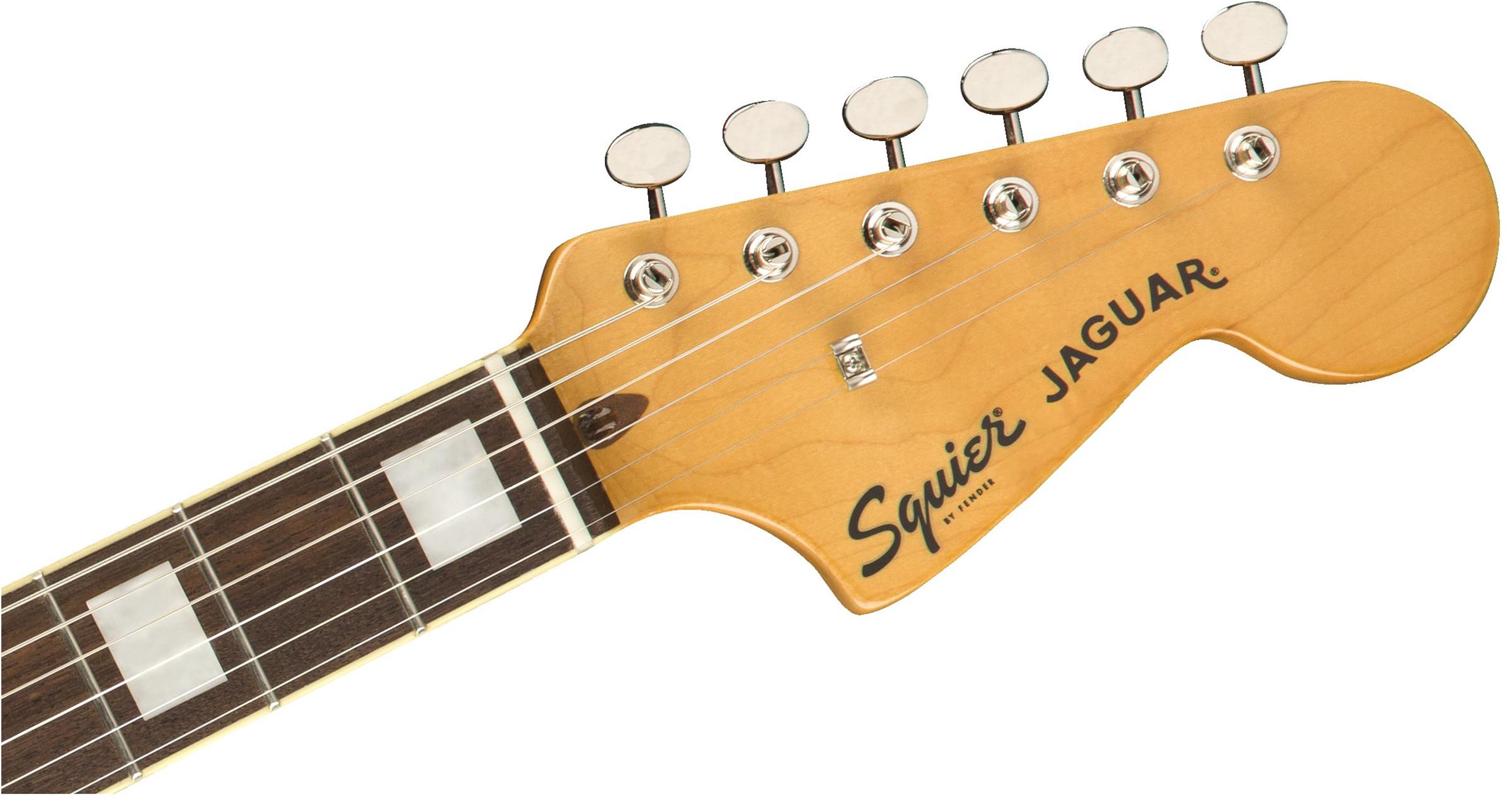 Электрогитара Squier Classic Vibe '70s Jaguar LRL Black — корпус и детали - фото 4