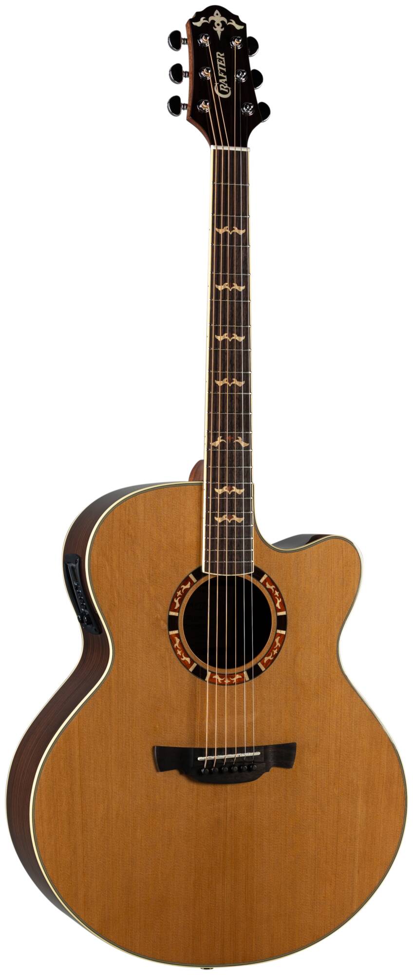Электроакустическая гитара Crafter STG J-18ce — корпус и детали - фото 1