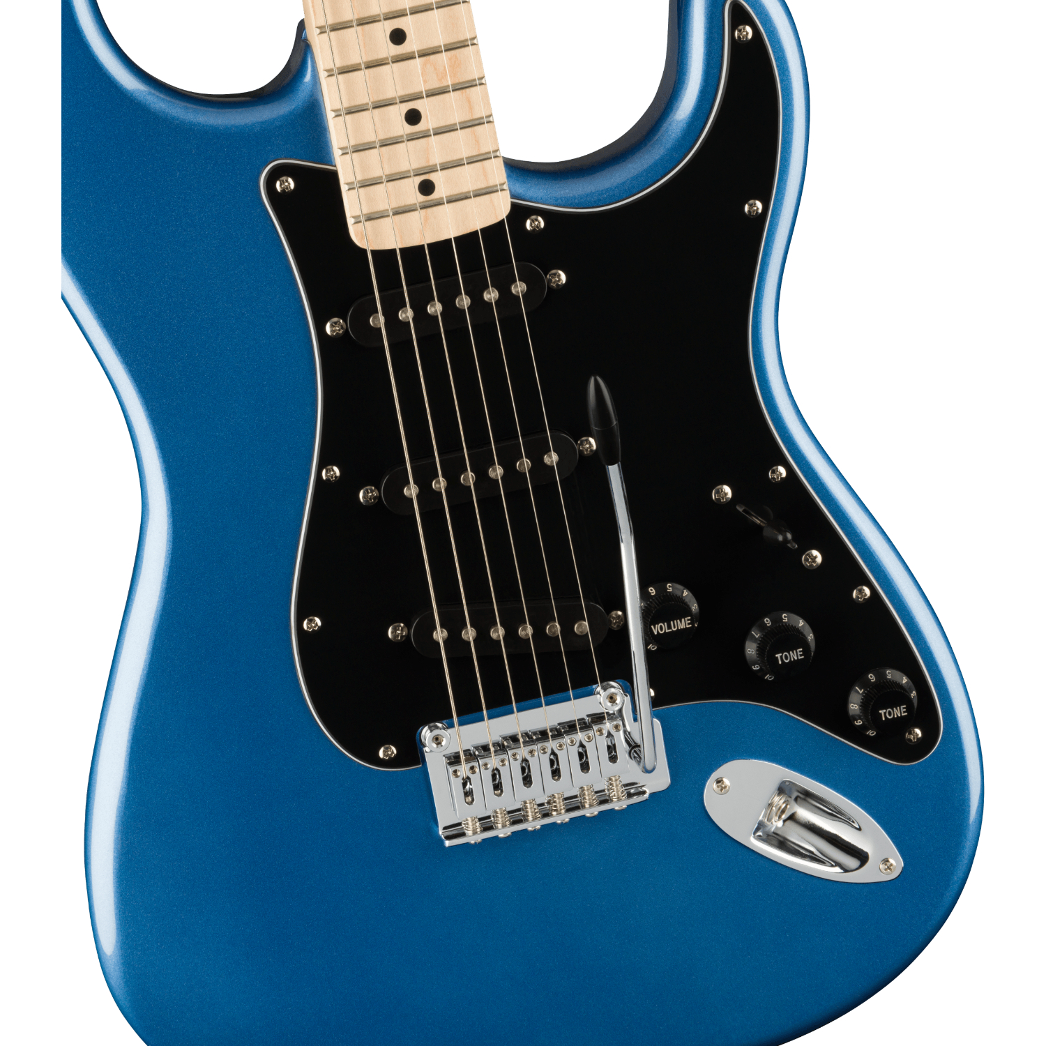 Электрогитара Squier Affinity Stratocaster Lake Placid Blue — корпус и детали - фото 3