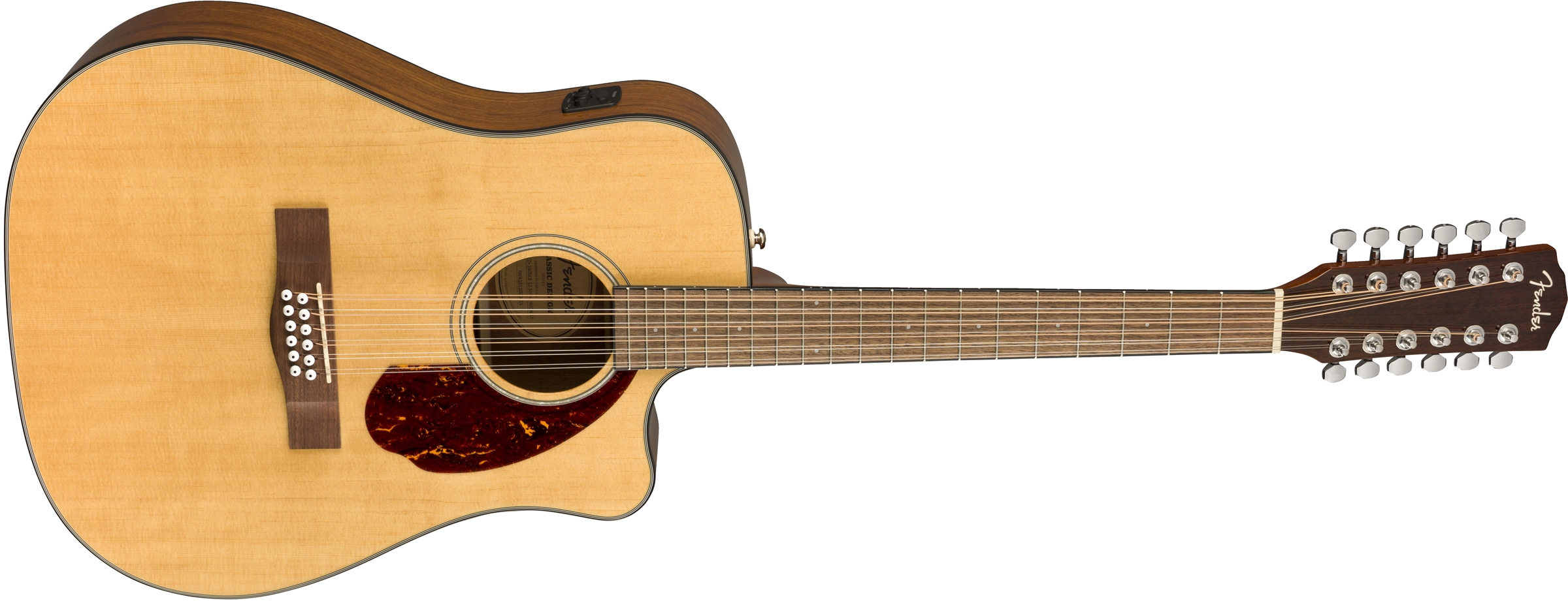 Электроакустическая гитара Fender CD-140SCE 12 Natural — корпус и детали - фото 2