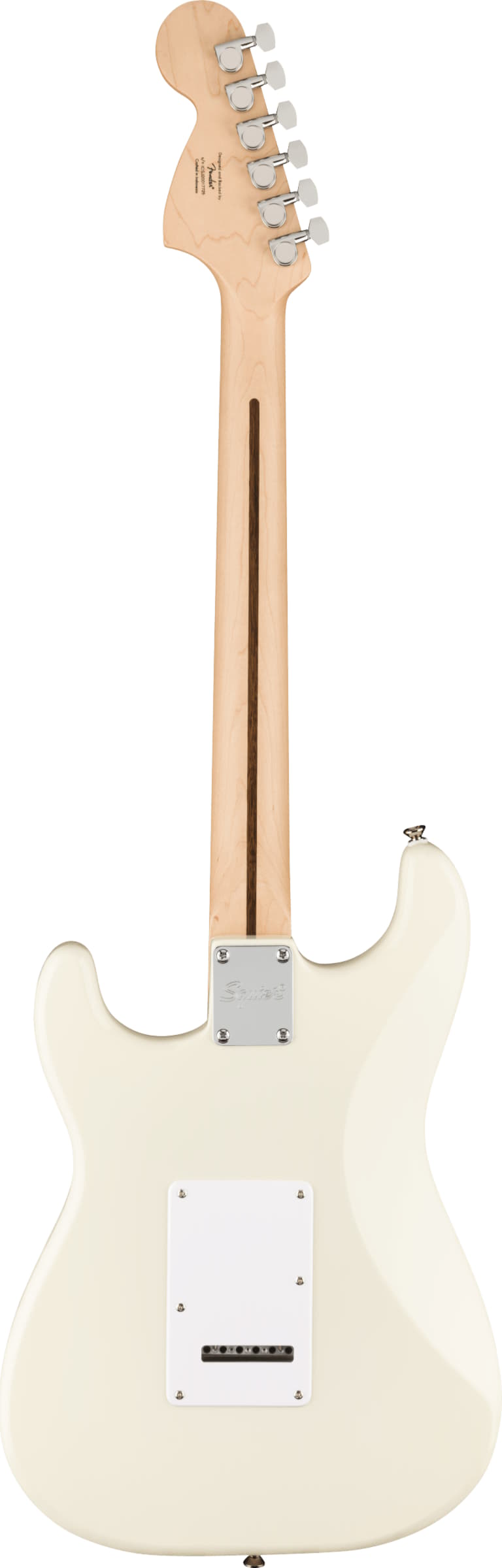 Электрогитара Squier Affinity Stratocaster MN Olympic White — корпус и детали - фото 1