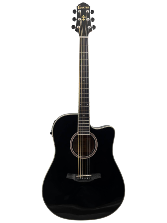 Электроакустическая гитара Crafter HD-250 CE/BK