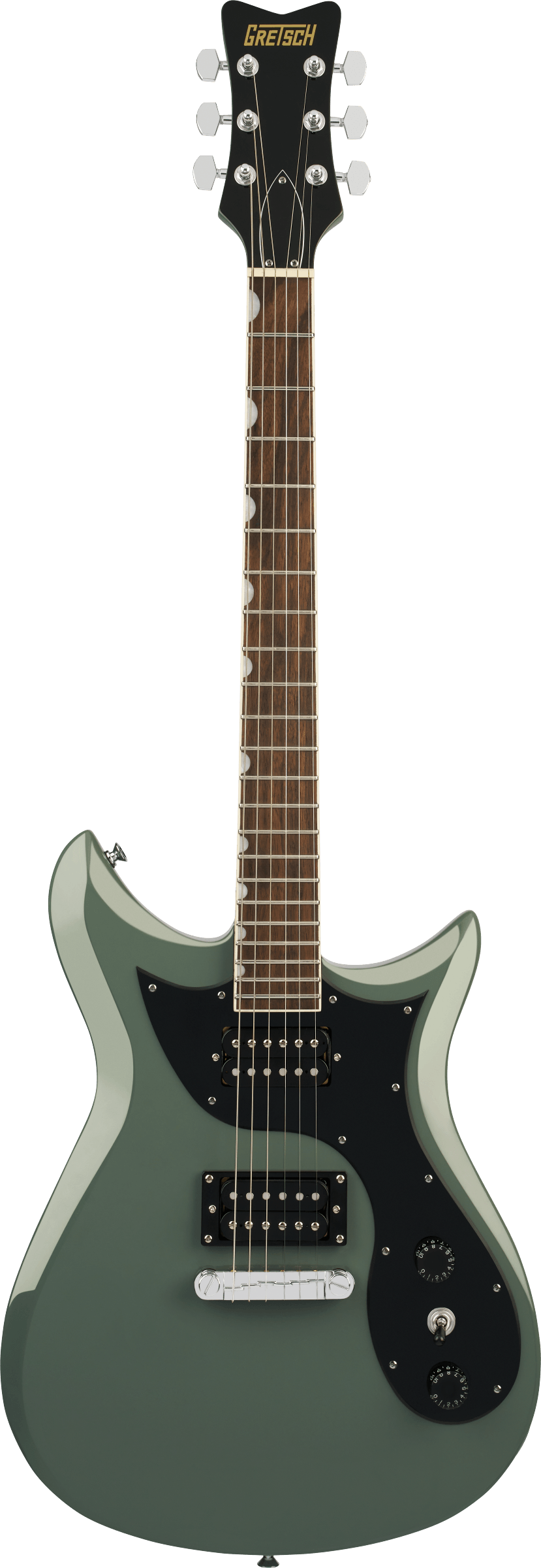 Электрогитара Gretsch Streamliner CVT Olive Drab — корпус и детали