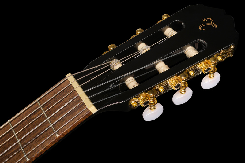 Классическая гитара Takamine GC6CE BLK — корпус и детали - фото 6