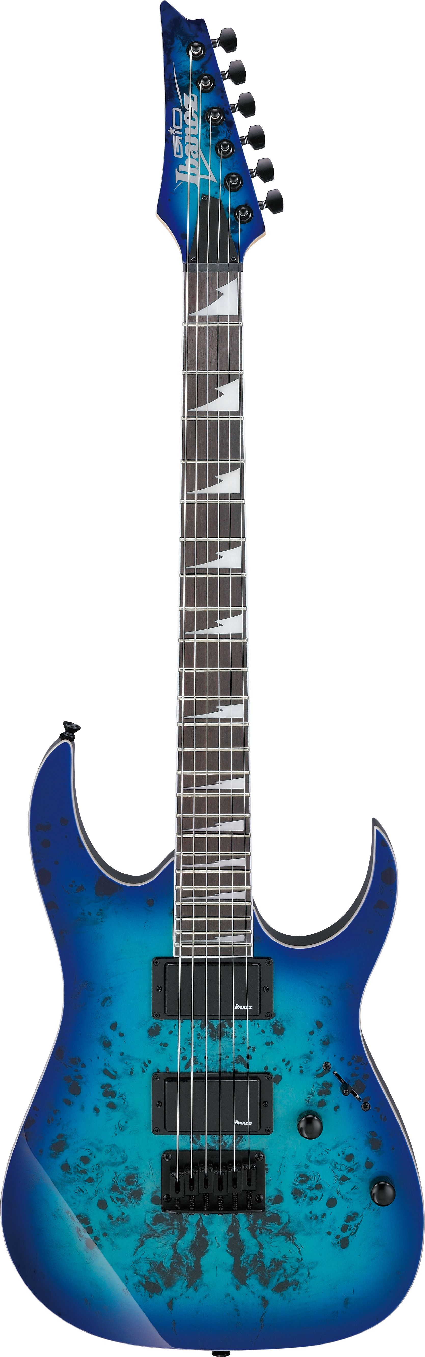 Электрогитара Ibanez GRGR221PA-AQB — корпус и детали
