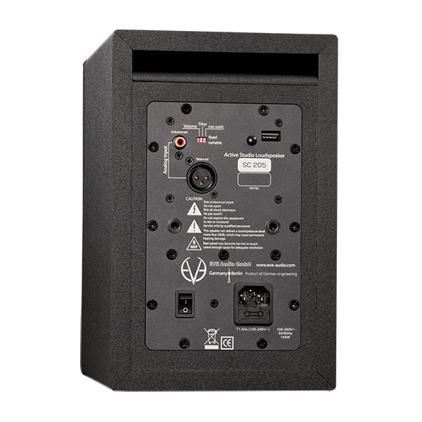 Студийный монитор EVE Audio SC205 — корпус и детали - фото 1
