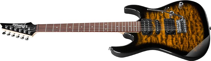 Электрогитара Ibanez GRX70QA-SB — корпус и детали - фото 3
