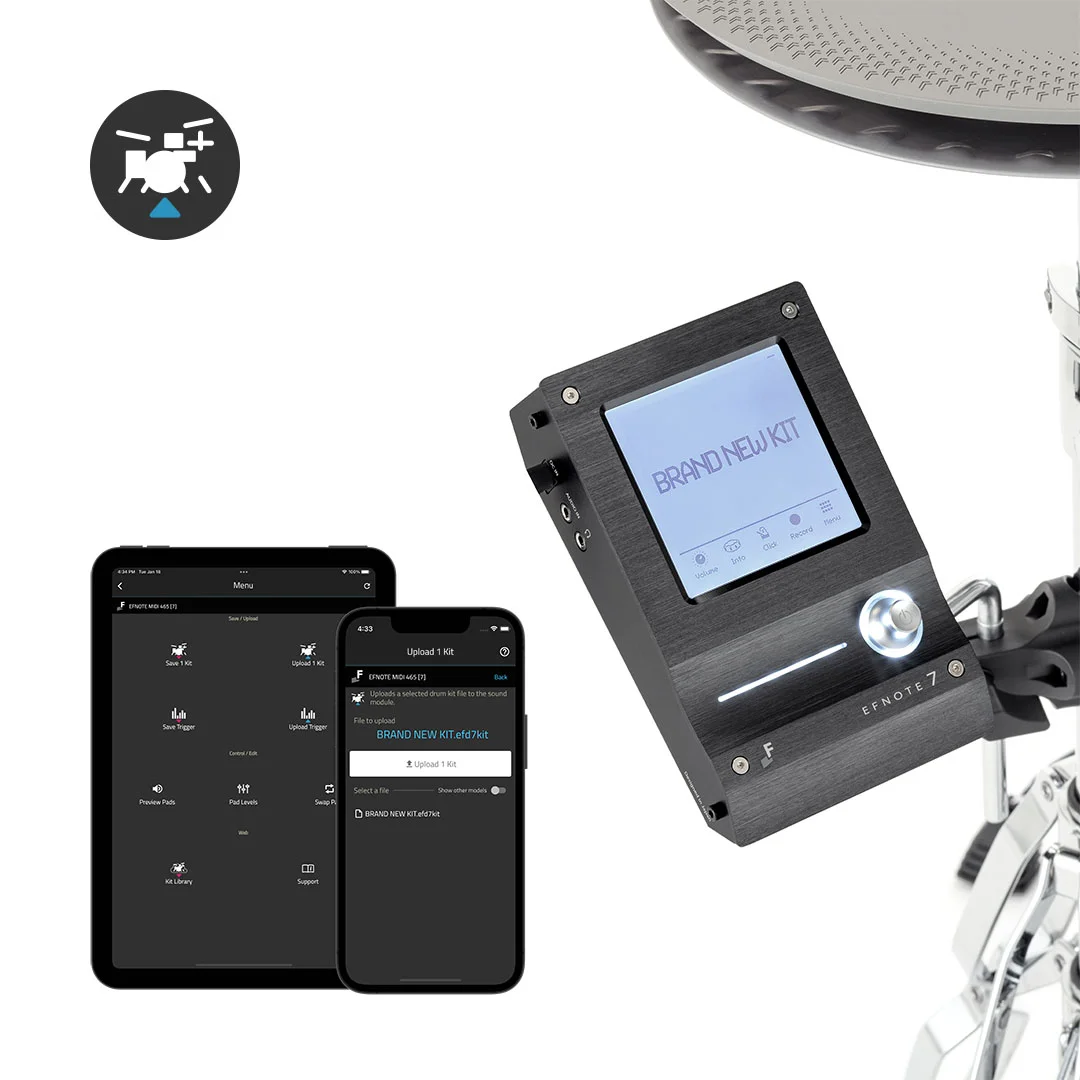 Электронные барабаны Efnote EST-5X Kit A+C - фото 4