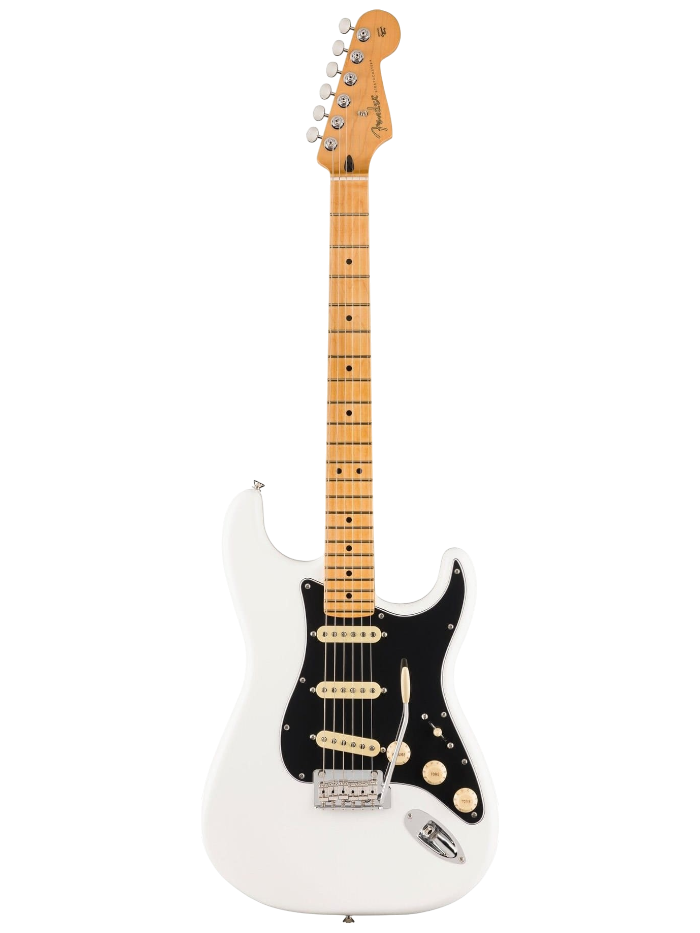 Электрогитара Fender Player II Stratocaster MN Polar White — общий вид