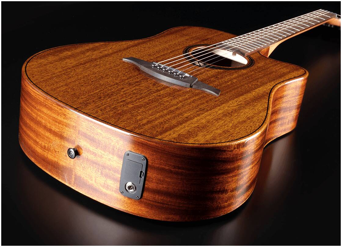 Электроакустическая гитара Lag T-98D CE — корпус и детали - фото 7
