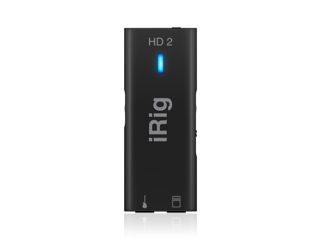 Портативный аудиоинтерфейс IK Multimedia iRig HD2 — разъёмы и органы управления - фото 3