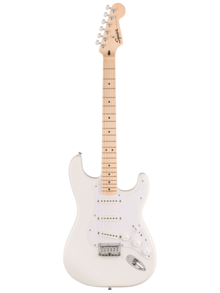 Электрогитара Squier Sonic Stratocaster HT MN Arctic White — общий вид