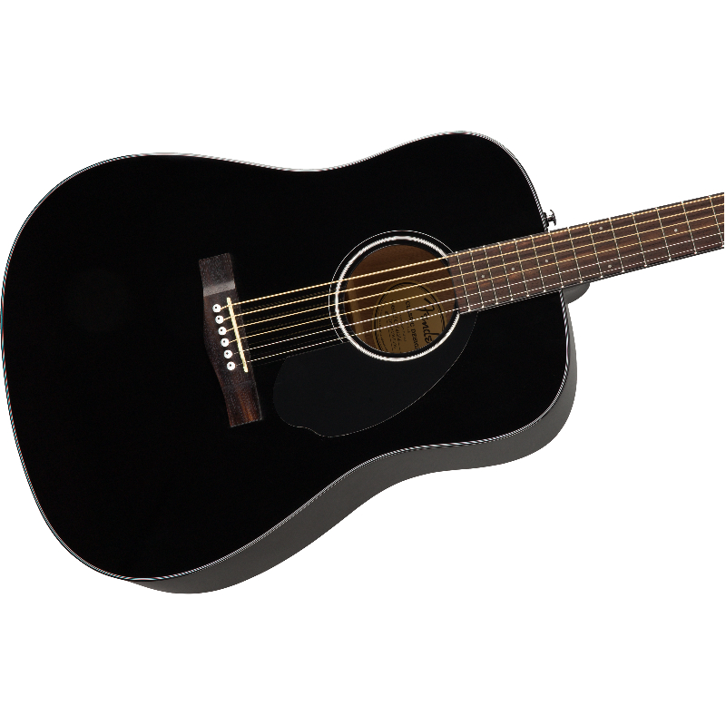 Акустическая гитара Fender CD-60S Black — корпус и детали - фото 3