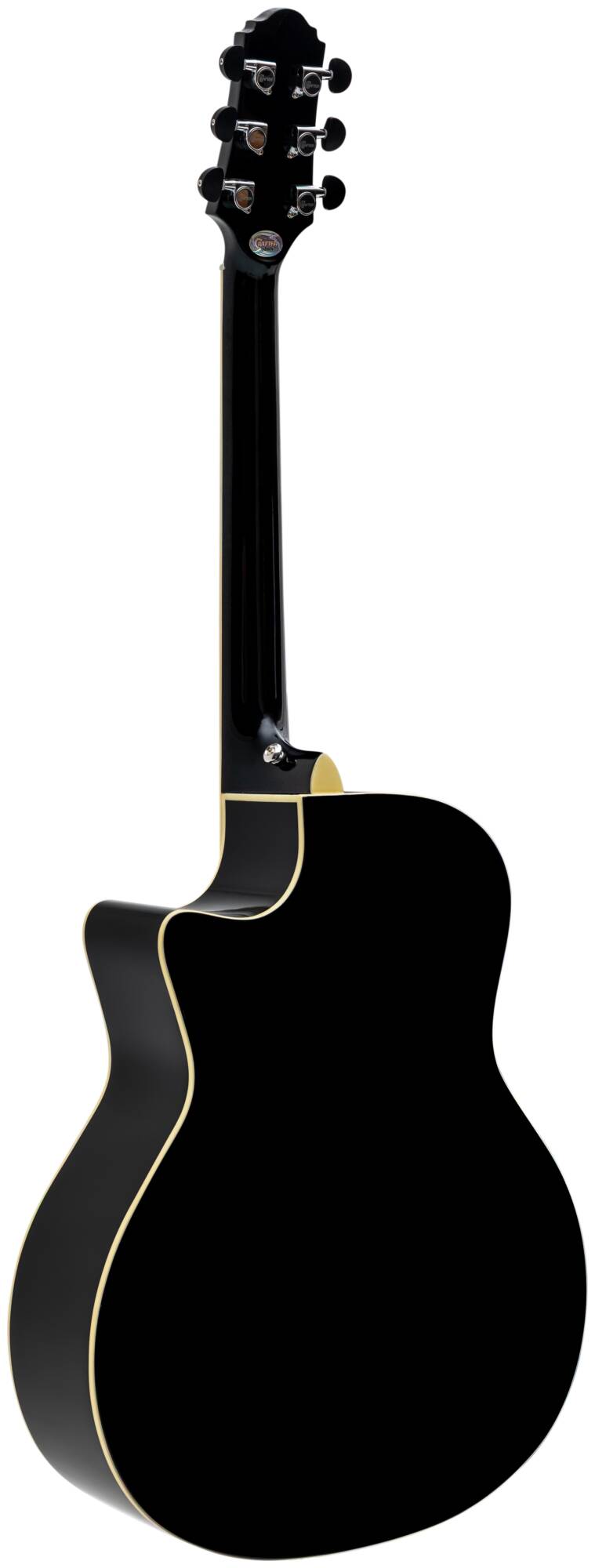 Электроакустическая гитара Crafter HG-250 CE/BK — корпус и детали - фото 2