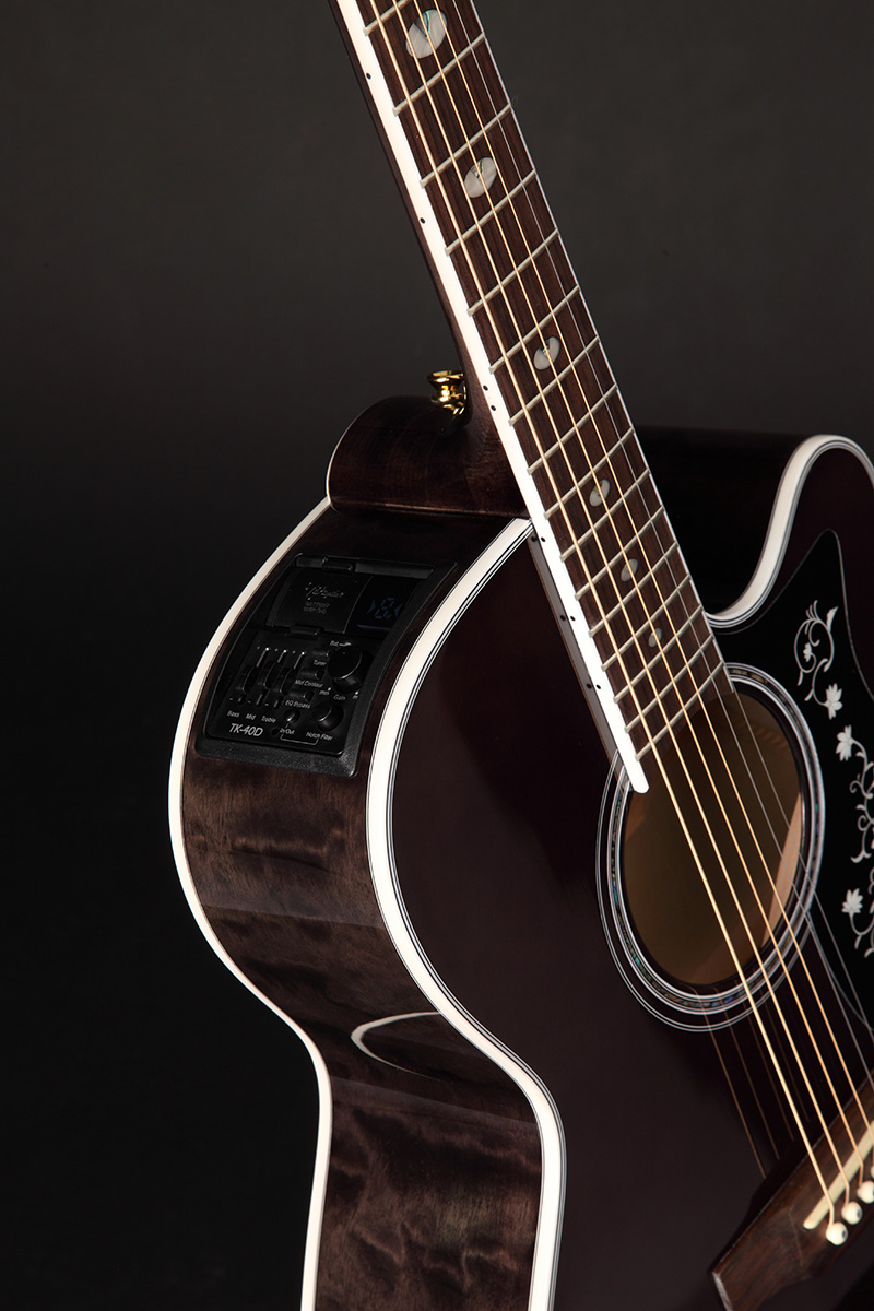 Электроакустическая гитара Takamine GN75CE TBK — корпус и детали - фото 3