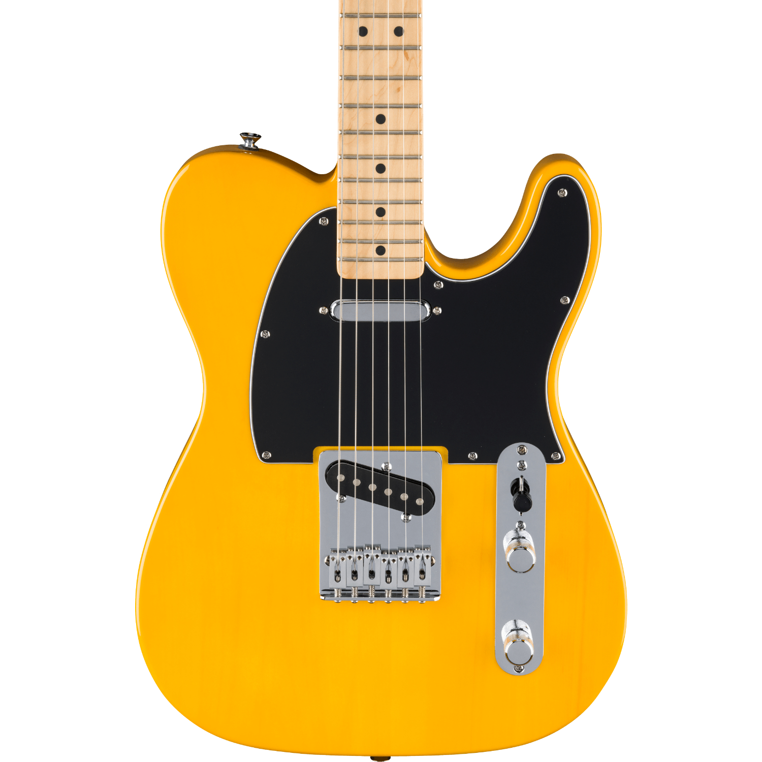 Электрогитара Fender Standard Telecaster MN Butterscotch Blonde — корпус и детали - фото 2
