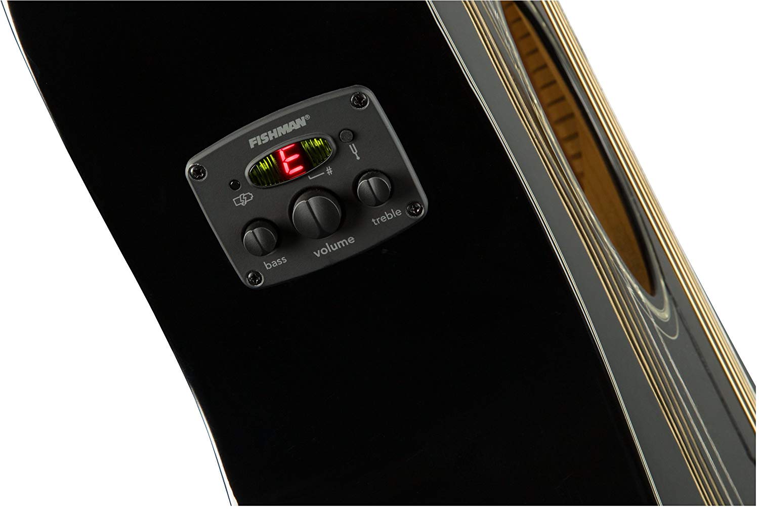 Электроакустическая гитара Fender CC-60SCE Black — корпус и детали - фото 5