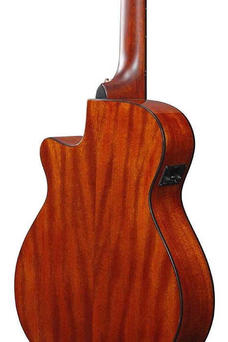 Классическая гитара Ibanez AEG50N-BKH — корпус и детали - фото 3