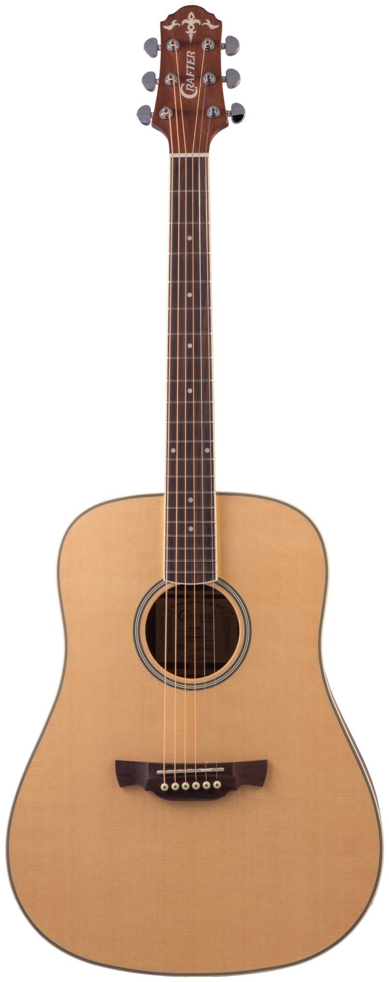 Акустическая гитара Crafter D-6 /NC — корпус и детали