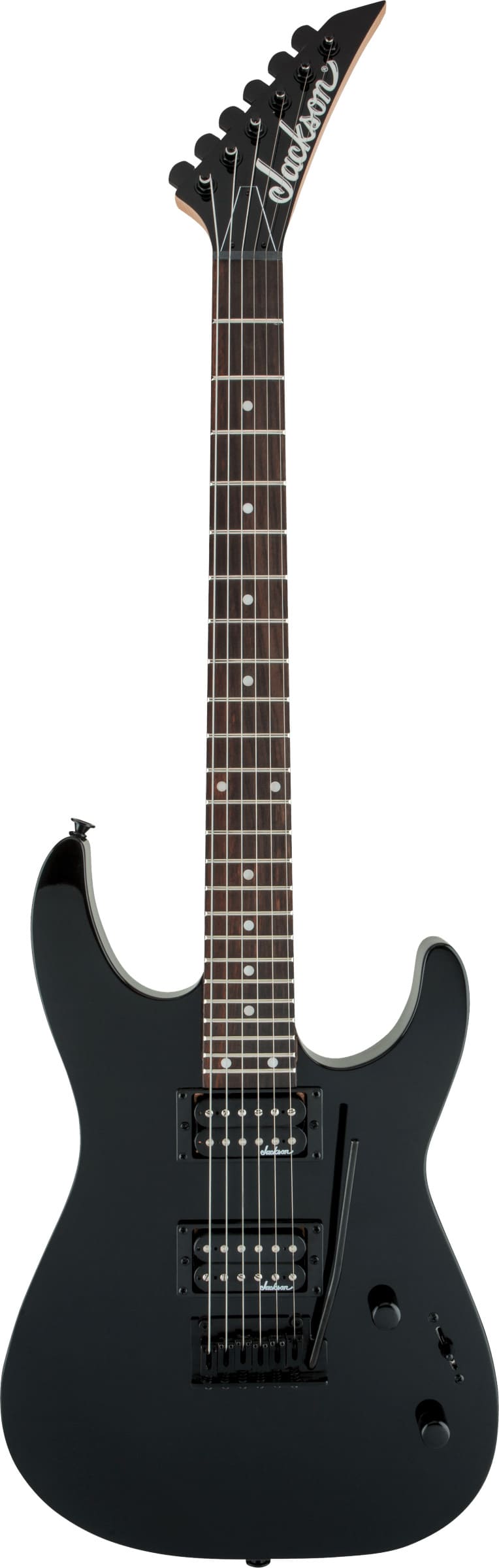 Электрогитара Jackson JS12 Dinky DK Black — корпус и детали