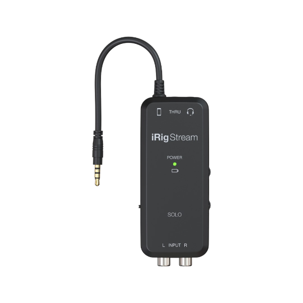 Портативный аудиоинтерфейс IK Multimedia iRig Stream Solo — общий вид