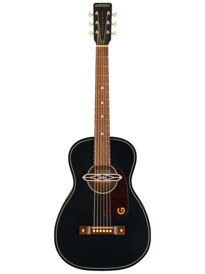 Акустическая гитара Gretsch Jim Dandy Deltoluxe Parlor Black Top — общий вид