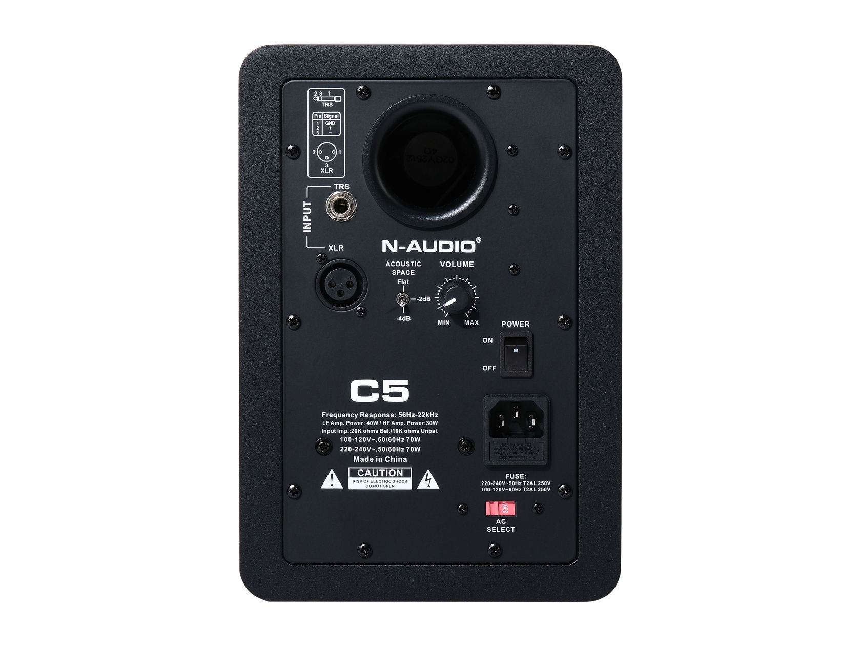Студийный монитор N-Audio C5 — корпус и детали - фото 3