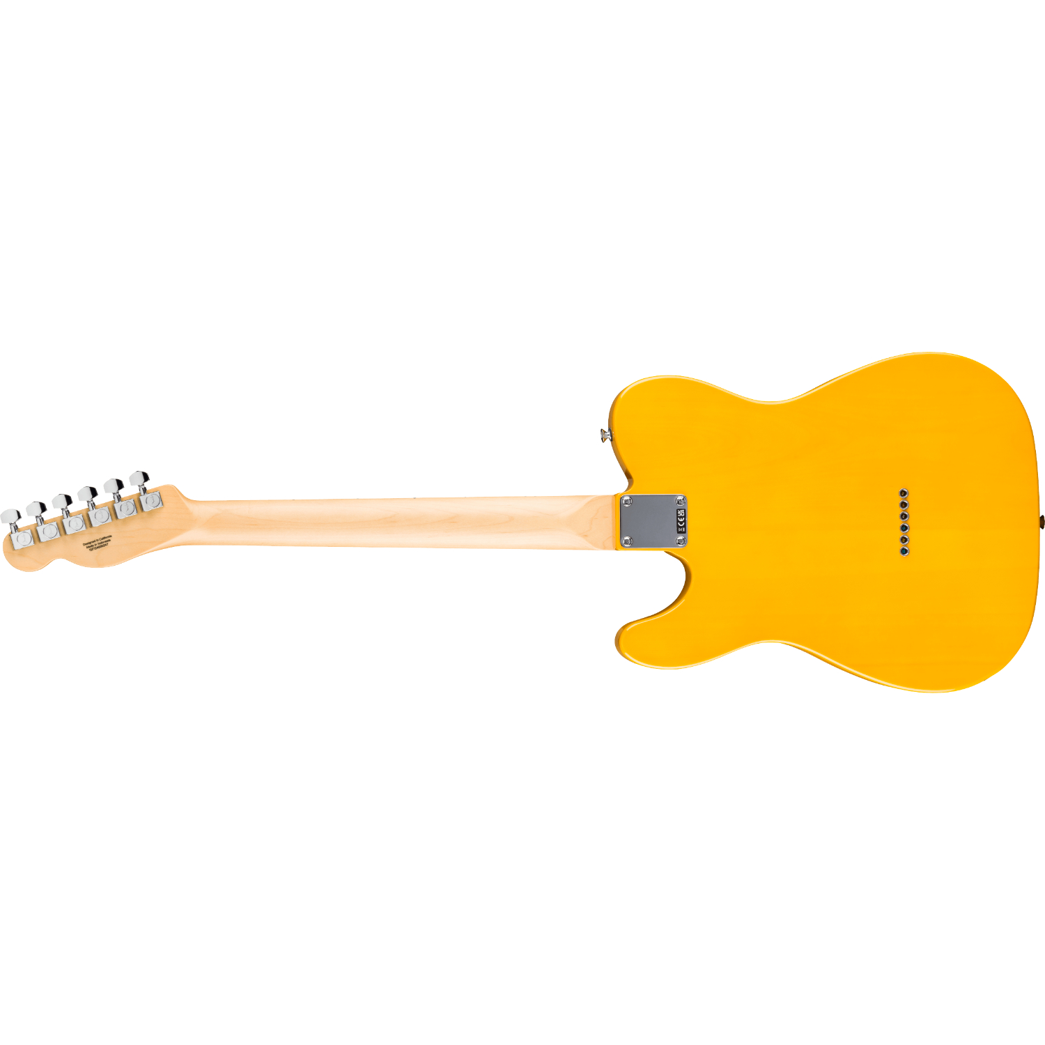 Электрогитара Fender Standard Telecaster MN Butterscotch Blonde — корпус и детали - фото 1