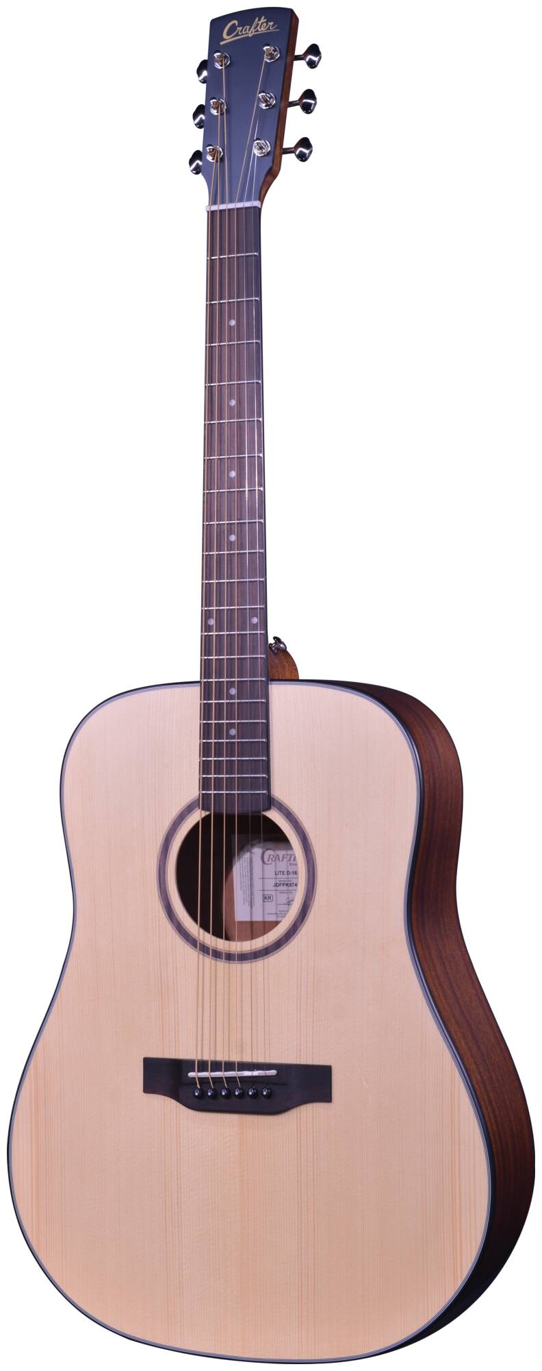 Акустическая гитара Crafter LITE D-16 — корпус и детали