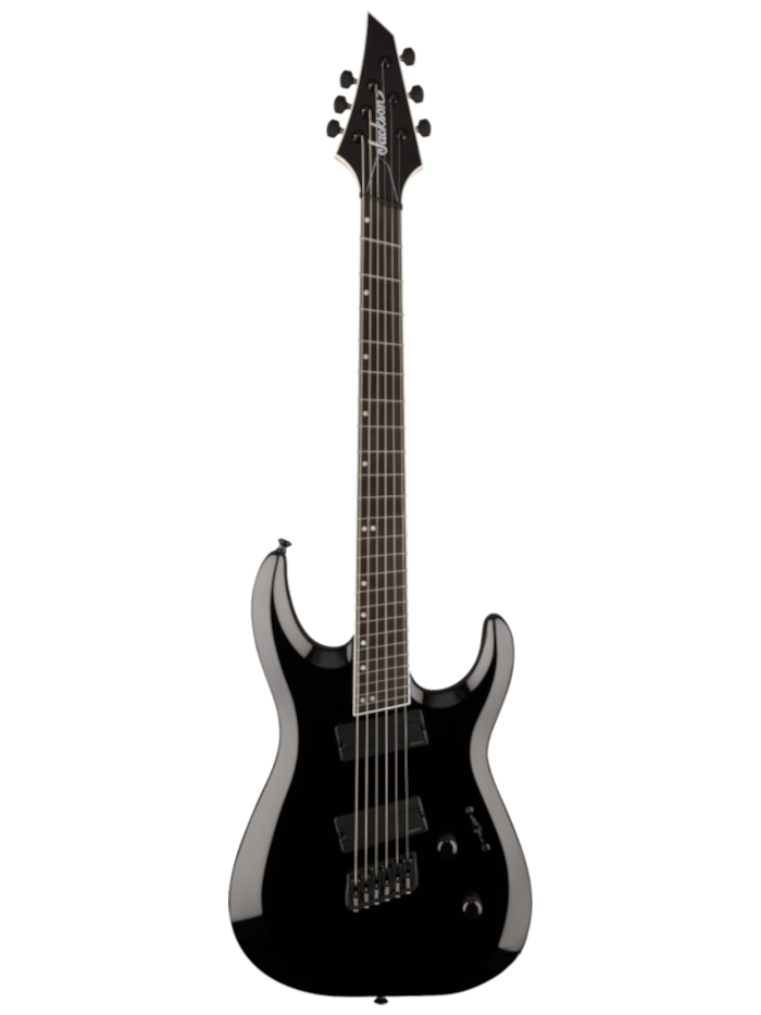 Электрогитара Jackson Pro Plus Dinky DK Modern MS HT6 Gloss Black — общий вид