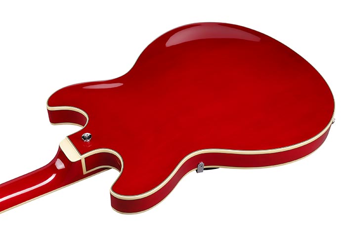 Полуакустическая гитара Ibanez AS73-TCD — корпус и детали - фото 2