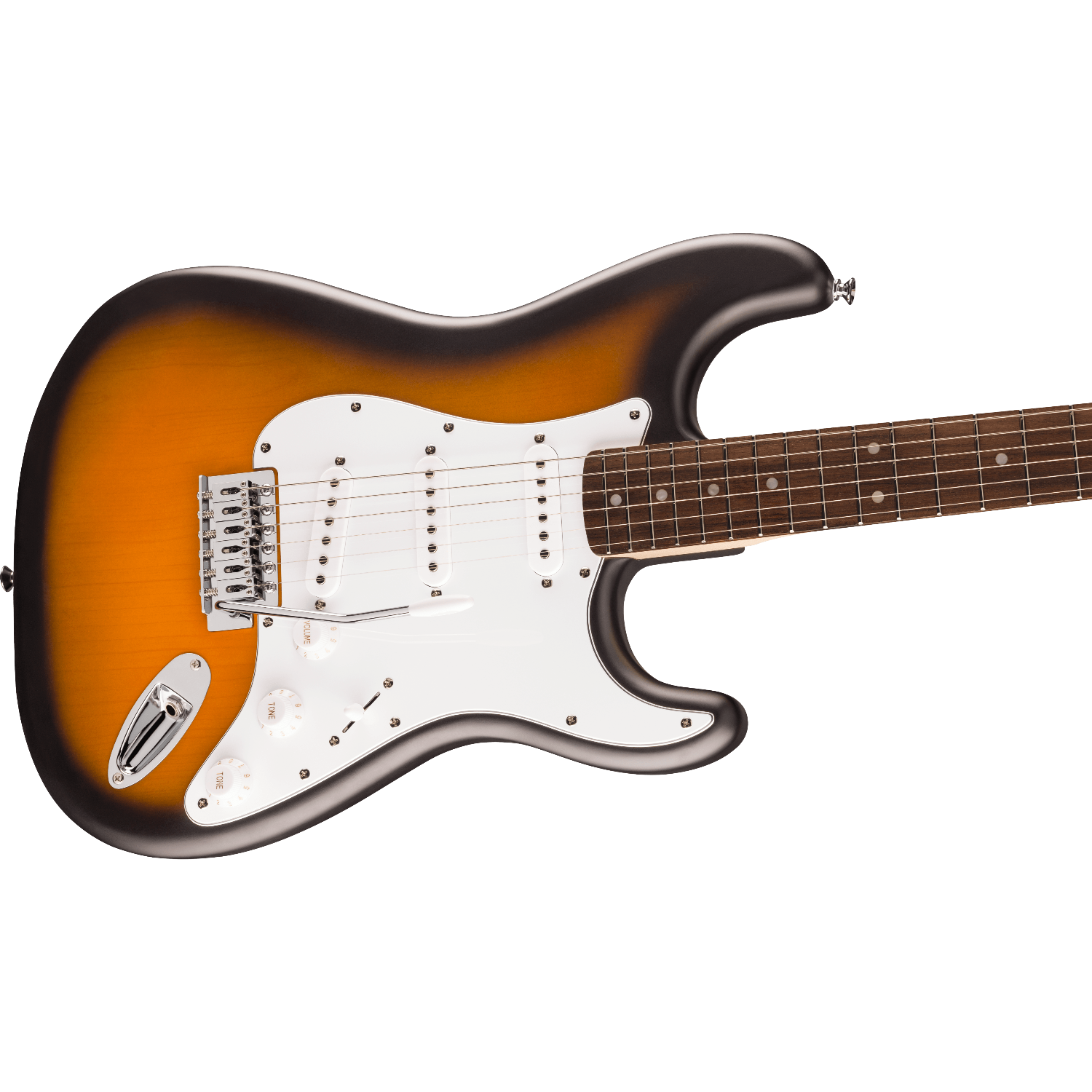 Электрогитара Squier DEBUT Stratocaster LRL 2TS — корпус и детали - фото 2