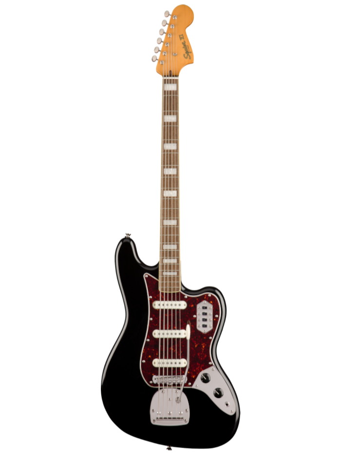 Бас-гитара Squier Classic Vibe Bass VI LRL Black — общий вид