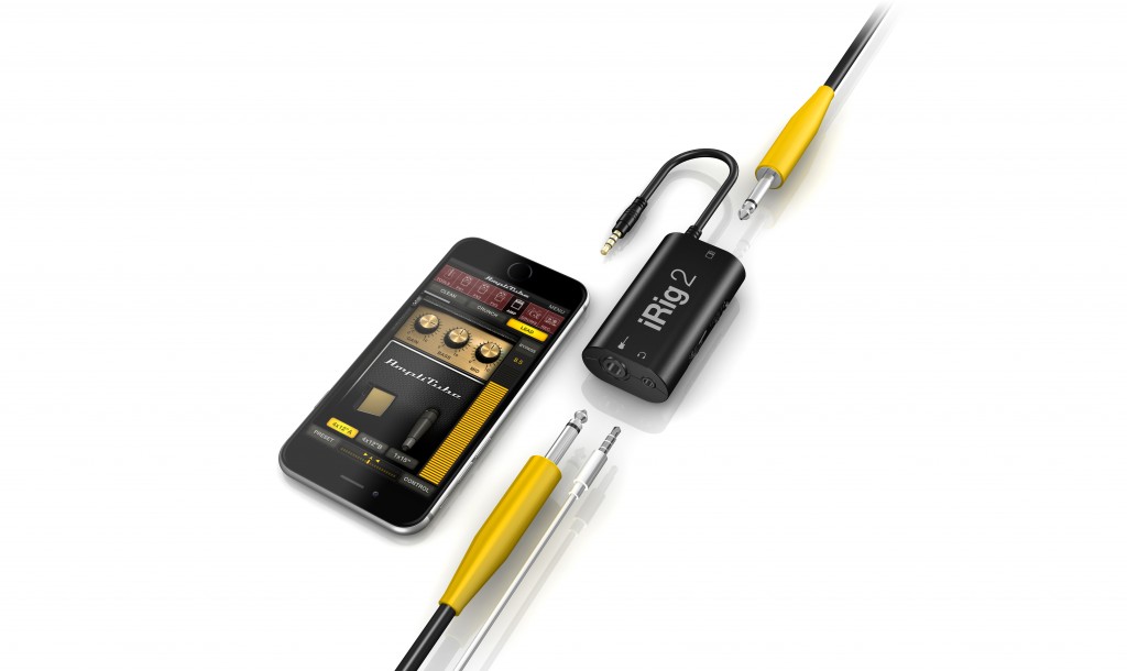 Портативный аудиоинтерфейс IK Multimedia iRig2 — разъёмы и органы управления - фото 3