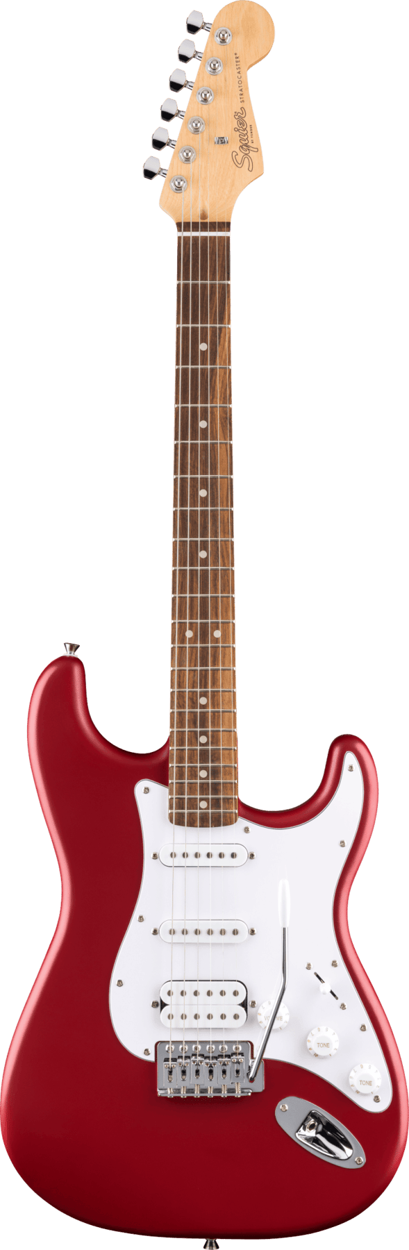 Электрогитара Squier DEBUT Stratocaster HSS LRL DKR — корпус и детали