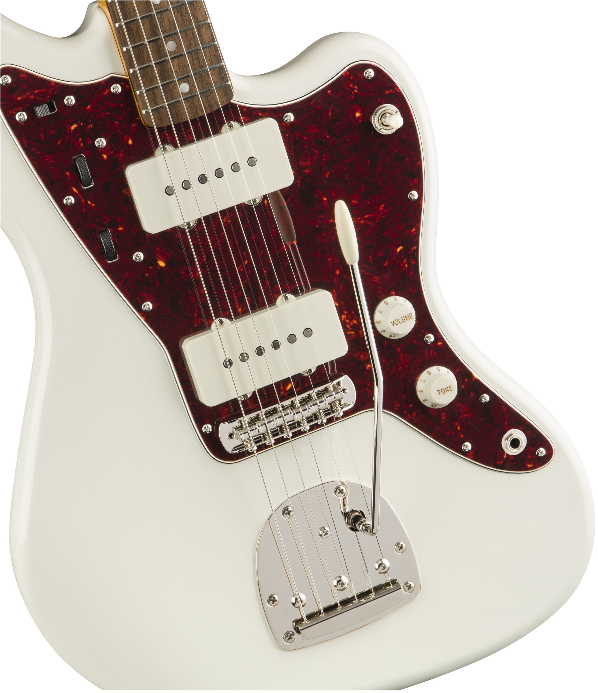 Электрогитара Squier Classic Vibe '60s Jazzmaster Olympic White — корпус и детали - фото 3