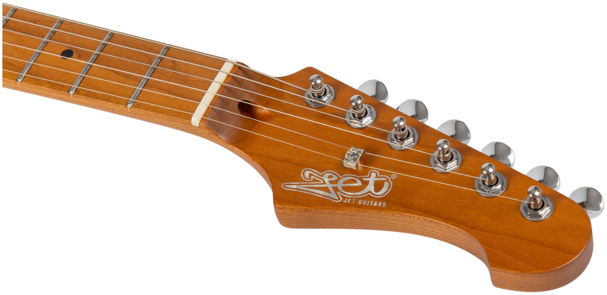 Электрогитара Jet JS-300 Mini RD — корпус и детали - фото 6