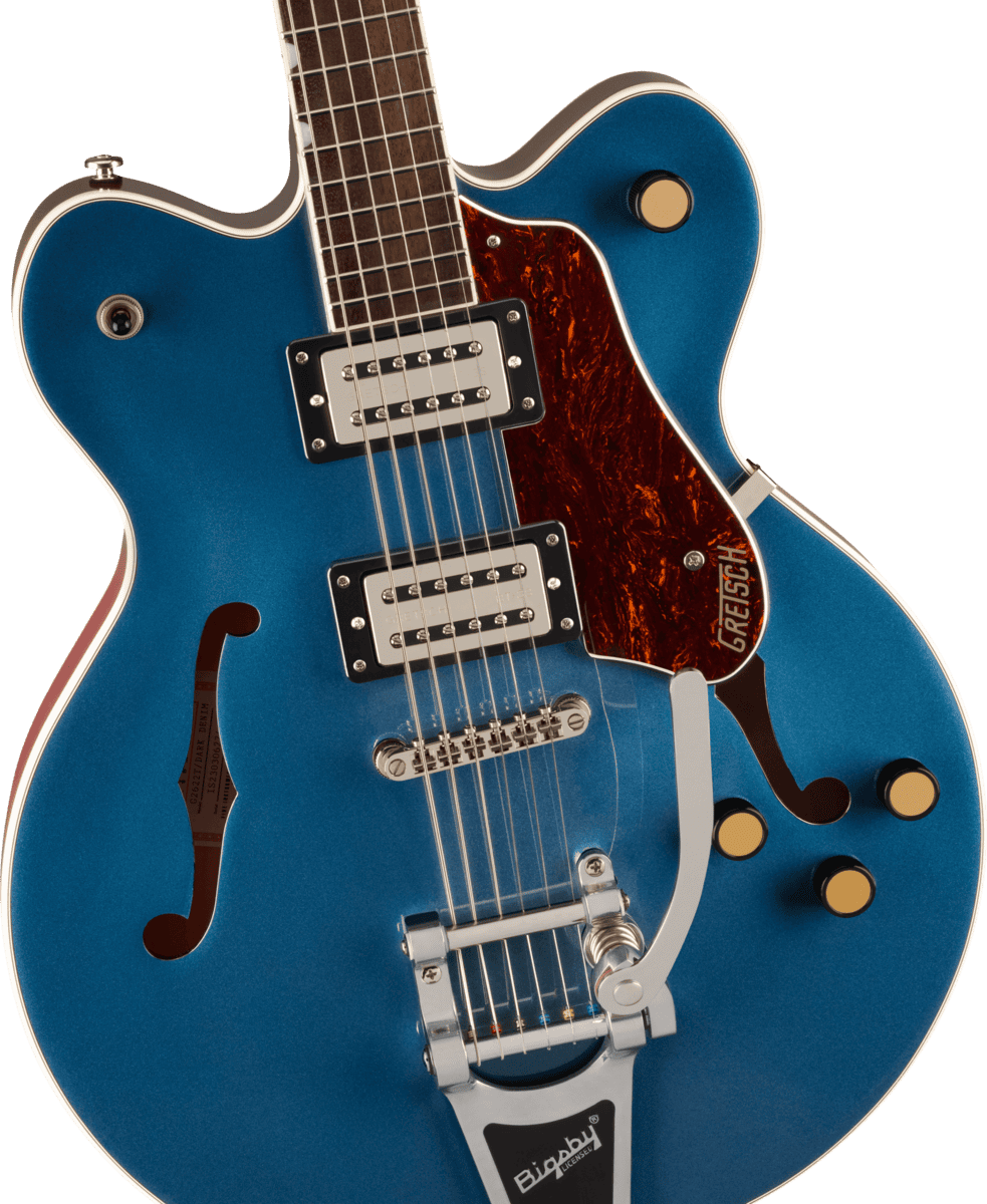 Полуакустическая гитара Gretsch G2622T Streamliner Dark Denim — корпус и детали - фото 1