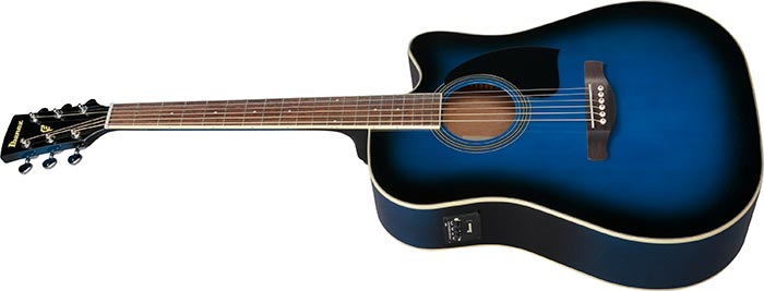 Электроакустическая гитара Ibanez PF15ECE-TBS — корпус и детали - фото 3
