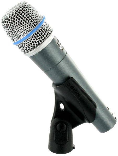 Инструментальный микрофон Shure BETA 57A — общий вид - фото 5