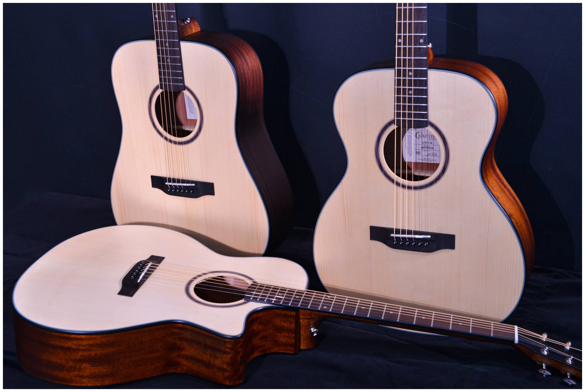 Акустическая гитара Crafter LITE D-16c — корпус и детали - фото 6