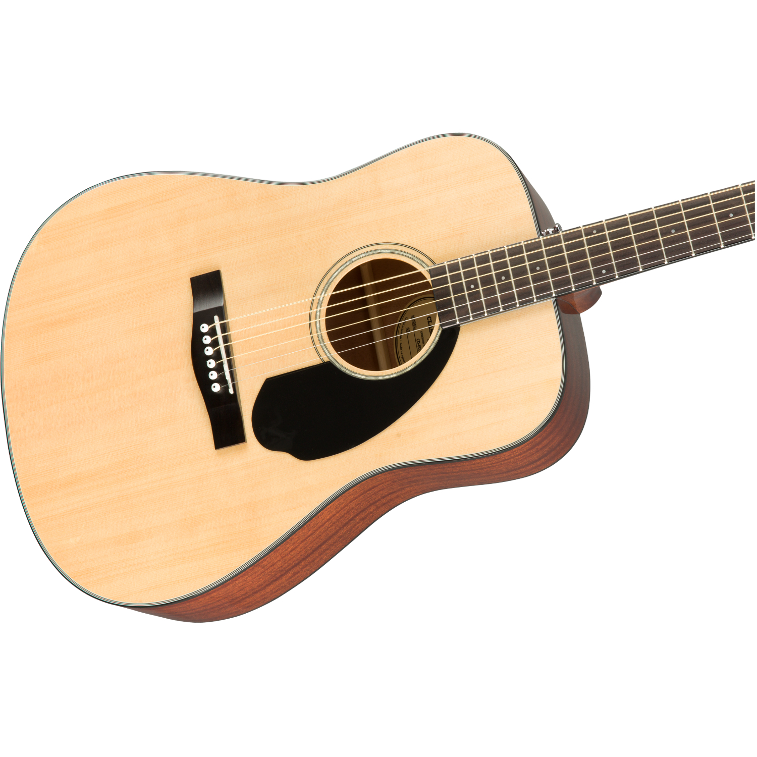 Акустическая гитара Fender CD-60S Natural — корпус и детали - фото 3