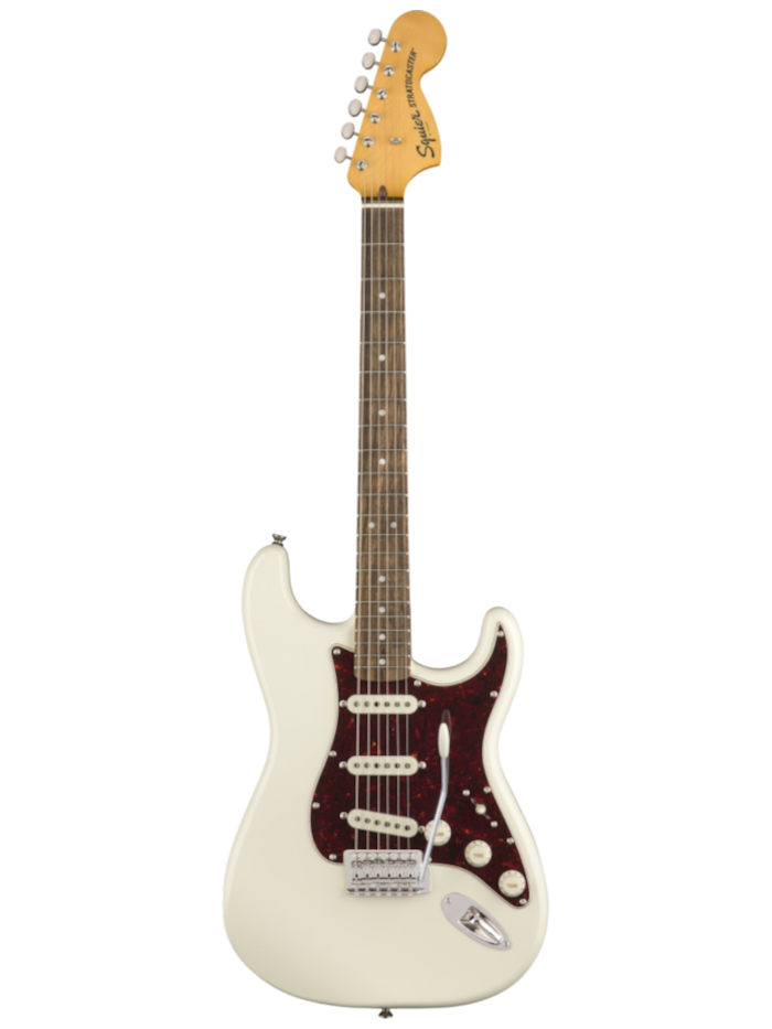 Электрогитара Squier Classic Vibe '70s Stratocaster LRL Olympic White — общий вид
