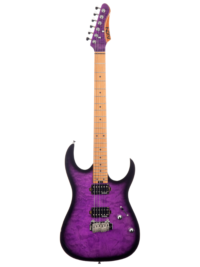 Электрогитара Aion H-30 purple burst — общий вид