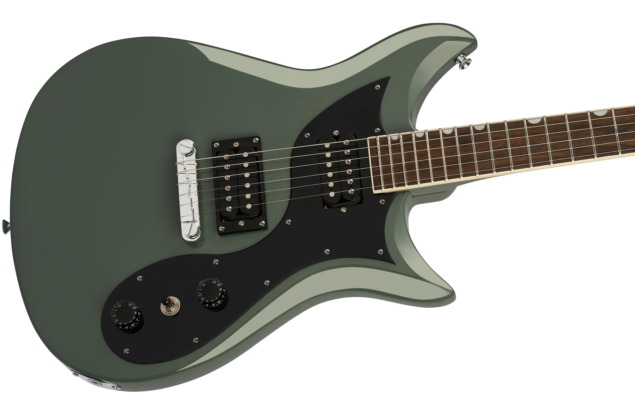 Электрогитара Gretsch Streamliner CVT Olive Drab — корпус и детали - фото 3