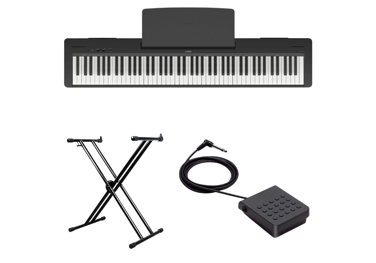 Аренда Yamaha P-145B, стойка и педаль в комплекте